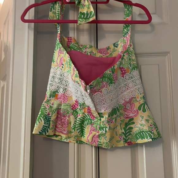 Lilly Pulitzer corset halter top - Picture 8 of 8